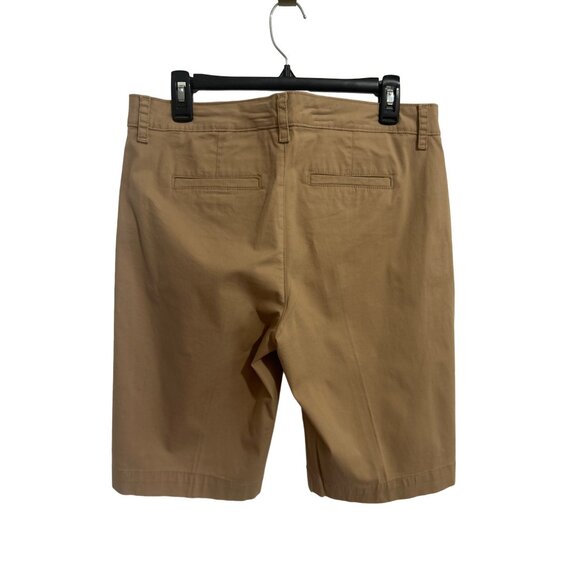 Jones New York Tan Trouser Bermuda Shorts, Size 10 - Picture 2 of 7